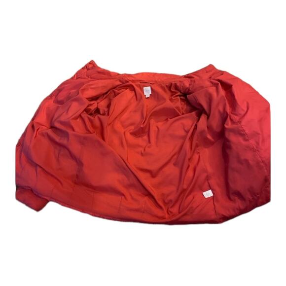 J. Jill Chloe cozy down puffer coat with funnel neck coral jacket size XS - Picture 7 of 12